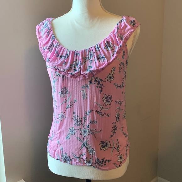 No Boundaries Tops - Floral blouse